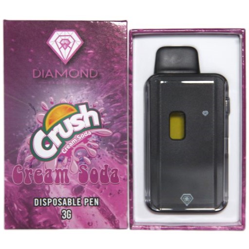 Diamond Disposable Vapes 3g - Cream Soda (Indica)