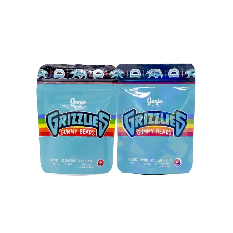 Grizzlies Gummies (350mg THC) - Sour Watermelon