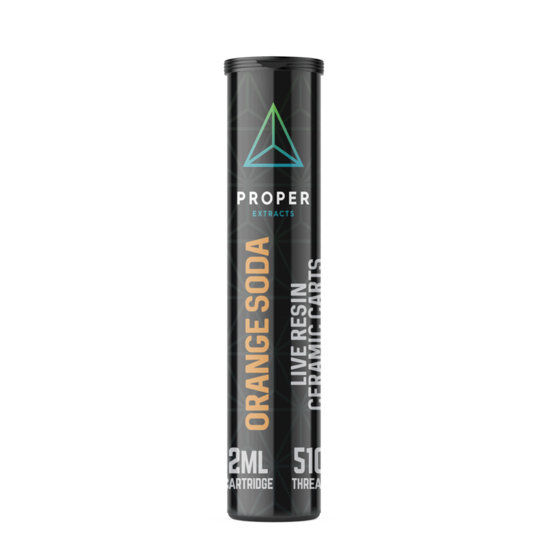 Proper Extracts - Live Resin Carts 2ml - Orange Soda