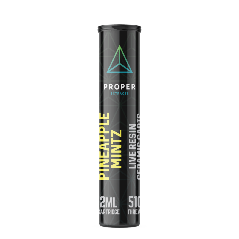 Proper Extracts - Live Resin Carts 2ml - Pineapple Mintz
