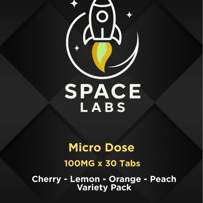 SpaceLabs - Chewable Sweet Mushroom Tabs - Micro-Dose (Variety-Pack 3 Grams)
