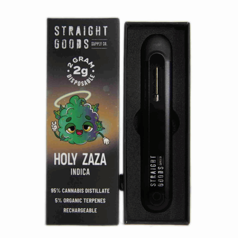 Straight Goods 2g Vape - Holy ZaZa (Indica)