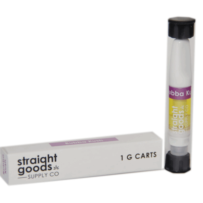 Straight Goods 1g Carts - Bubba Kush